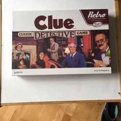 CLUES BOARD GAME FACTORY SEALED