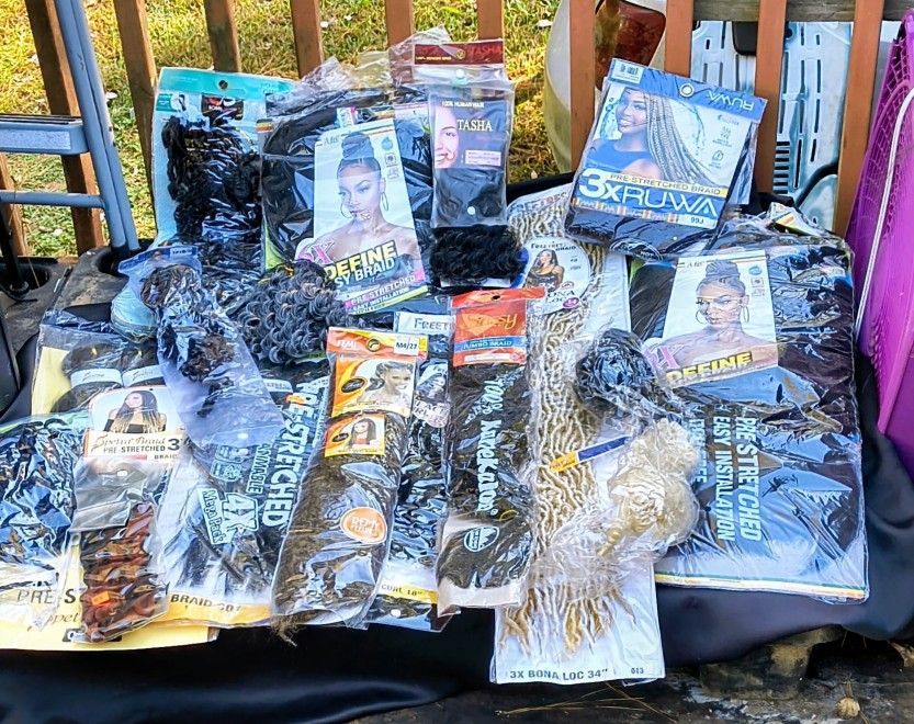 Random hair For Braids Or Extensions