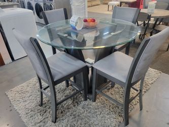 Nuevo Juego De Comedor 4🪑 Sillas Pagó Inicial Es De $54 no se necesita crédito 💳