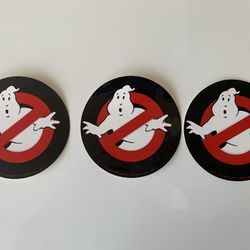 Vintage LARGE 1984 GHOSTBUSTERS STICKER DECAL Cartoon Character