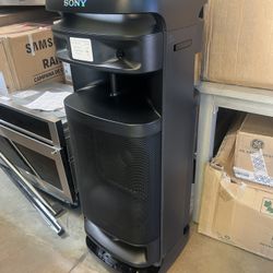 Sony ULT Tower 10  Party Speaker, Bluetooth, Guitar/MIC Input, Microphone Holders