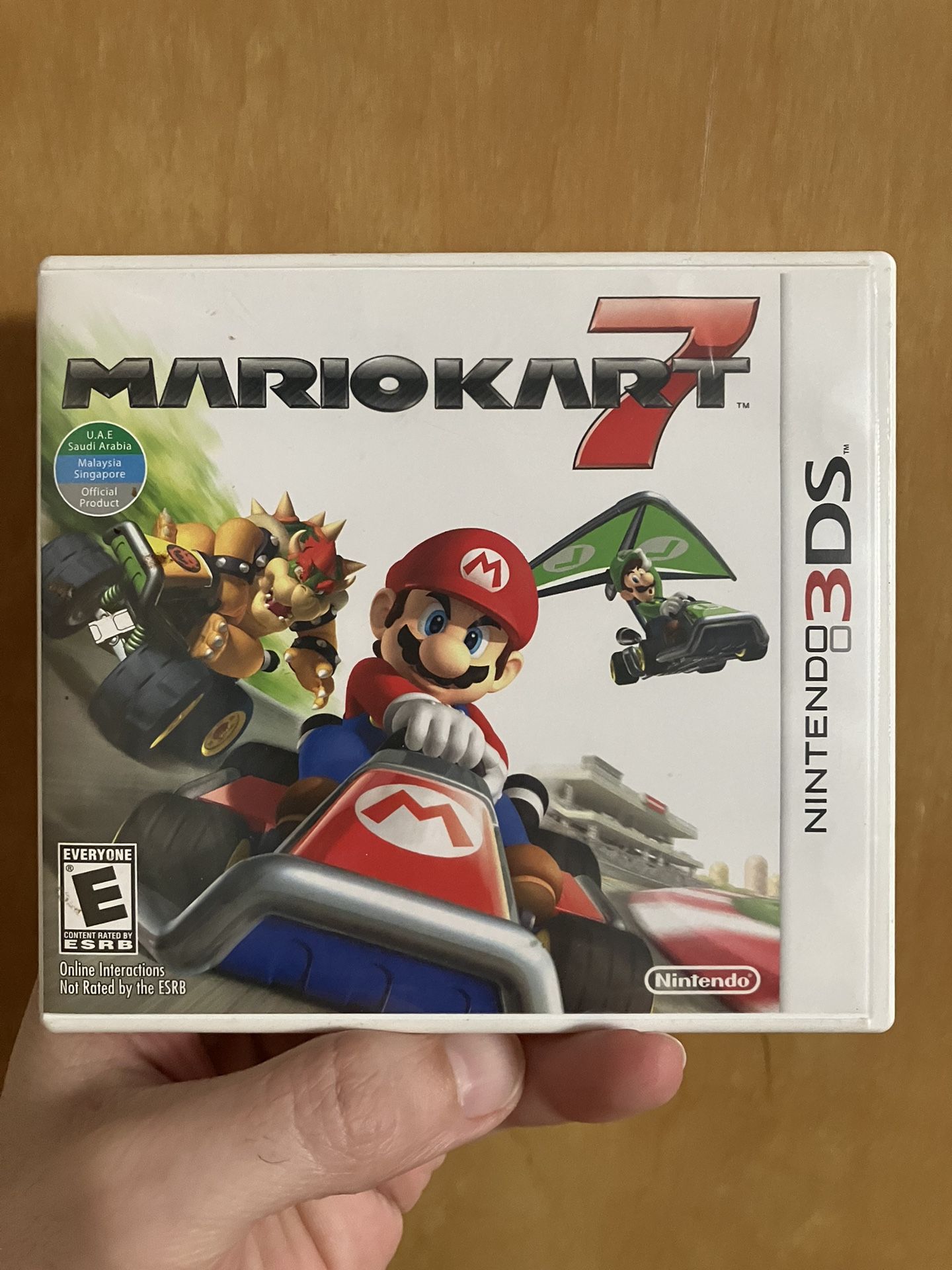 Mario Kart 7 for Nintendo 3DS video game console system cart XL New 2DS Super Bros seven brothers Complete