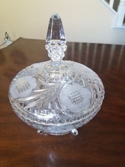 Crystal dish