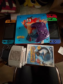 Nintendo Switch Bundle with ps4 and psp.