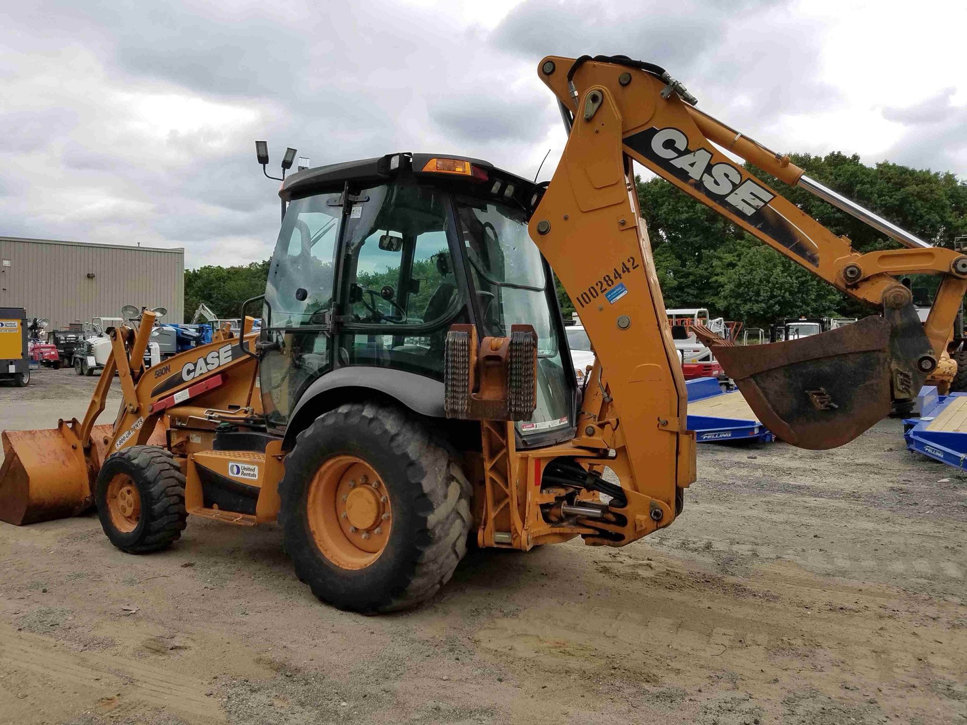 Case backhoe 4WD