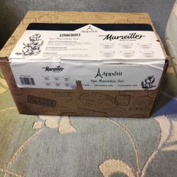 Appétit Marseille Edition 6 Pc Ramekin Set Stoneware