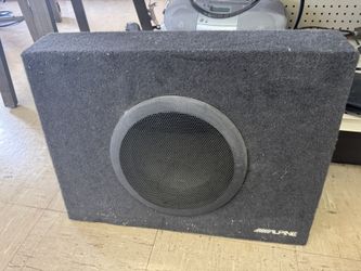 Alpine Subwoofer Truck Enclosure 