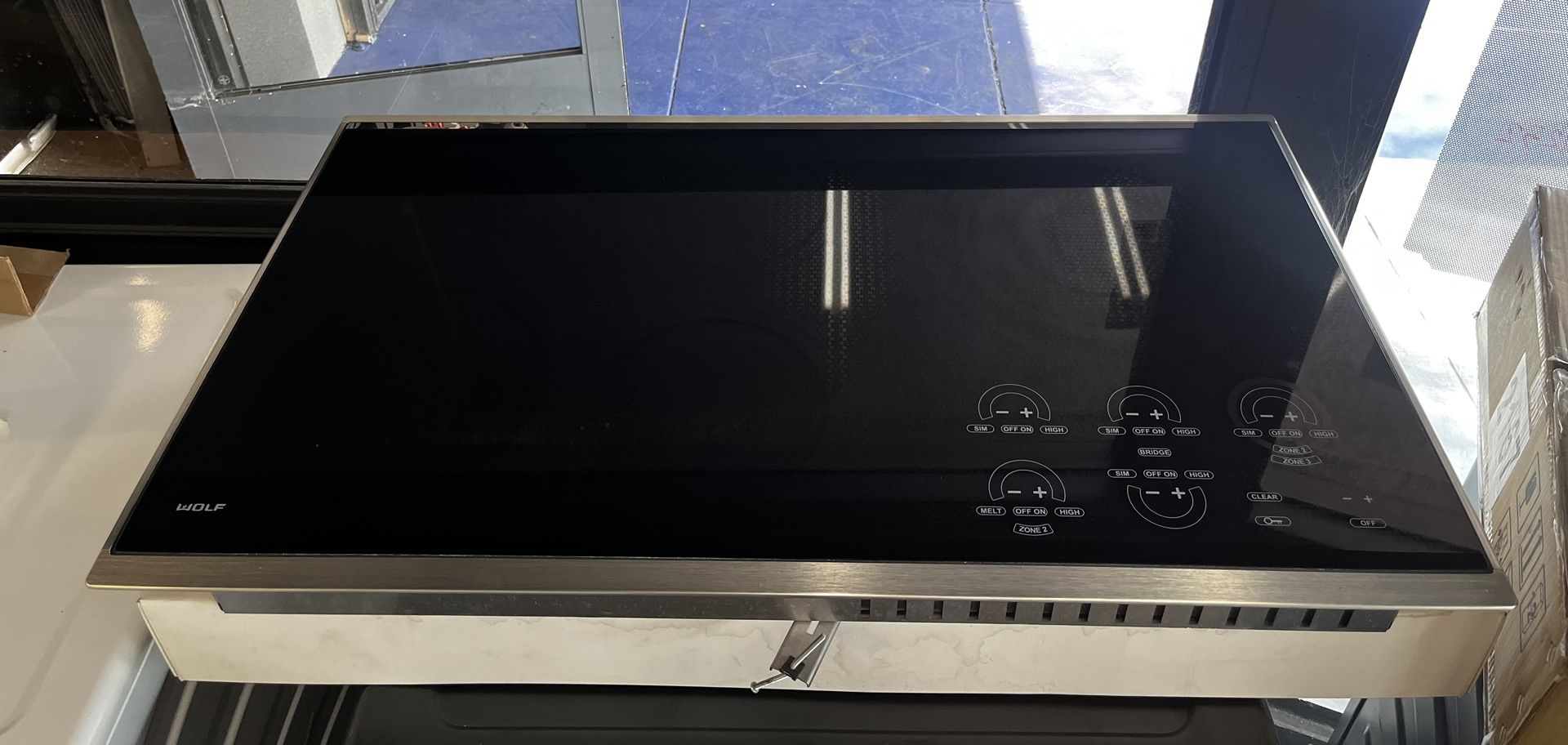 Wolf 36” wide Electric SmoothTop CookTop