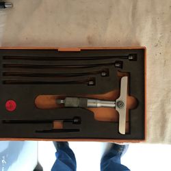 Machinist tools depth might