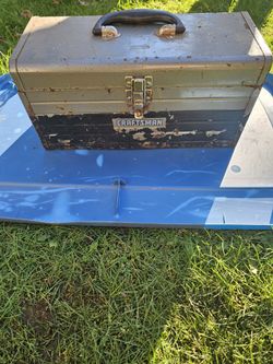 Vintage Craftsman Tool Box 
