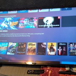 Phillips 65" 4k Ultra High Definition Smart TV Good Cond. $475