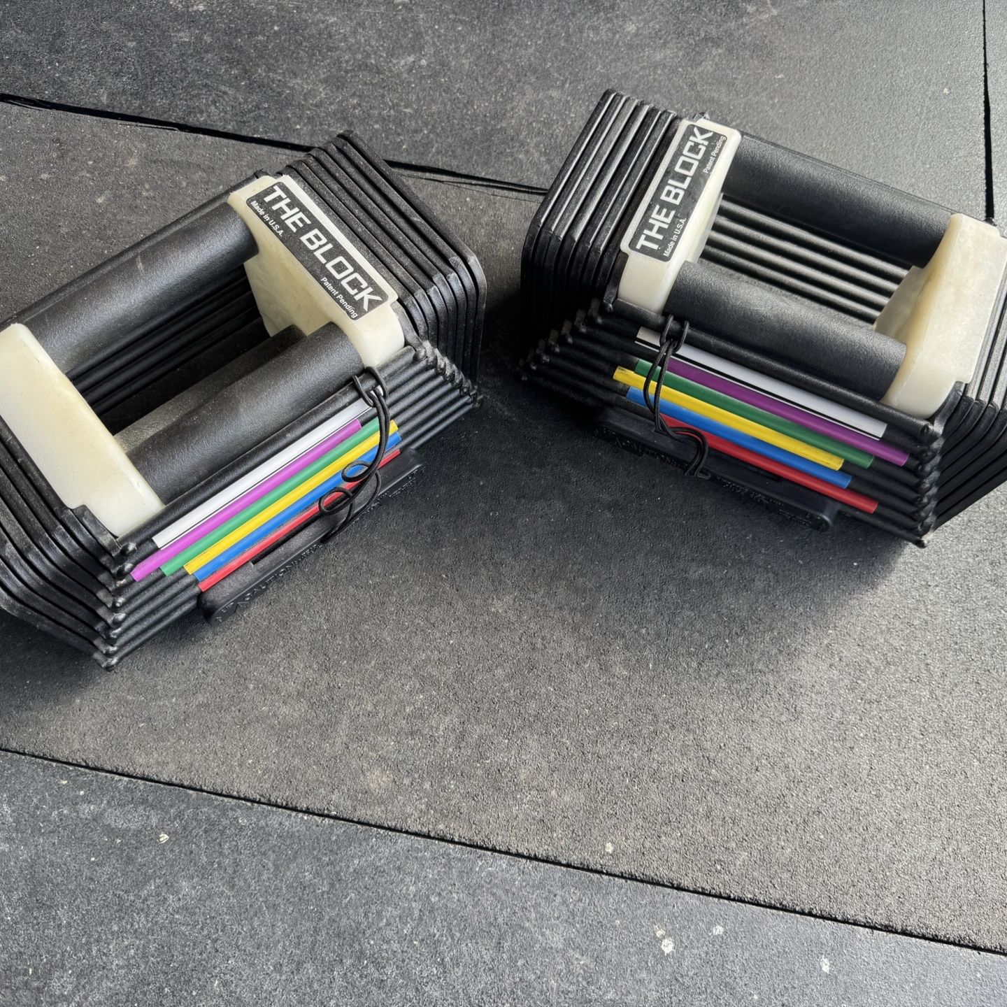 THE BLOCK PowerBlock Personal Adjustable Dumbbells 10-45 lbs (set 