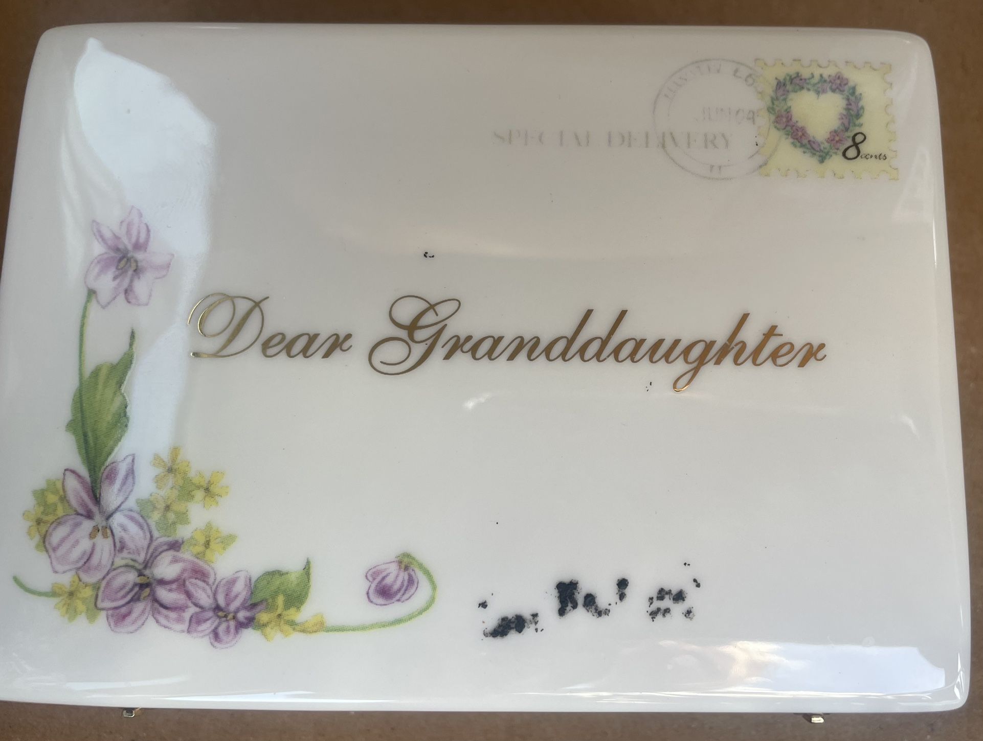 Ardleigh Elliott “Dear Granddaughter” Heirloom Porcelain Music Box Collection