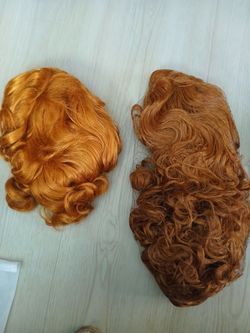 New short wig and long wig halloween costume $6 each
