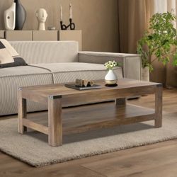 New Assembled From The Box Coffee Table 