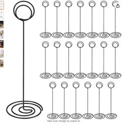12 table number holders