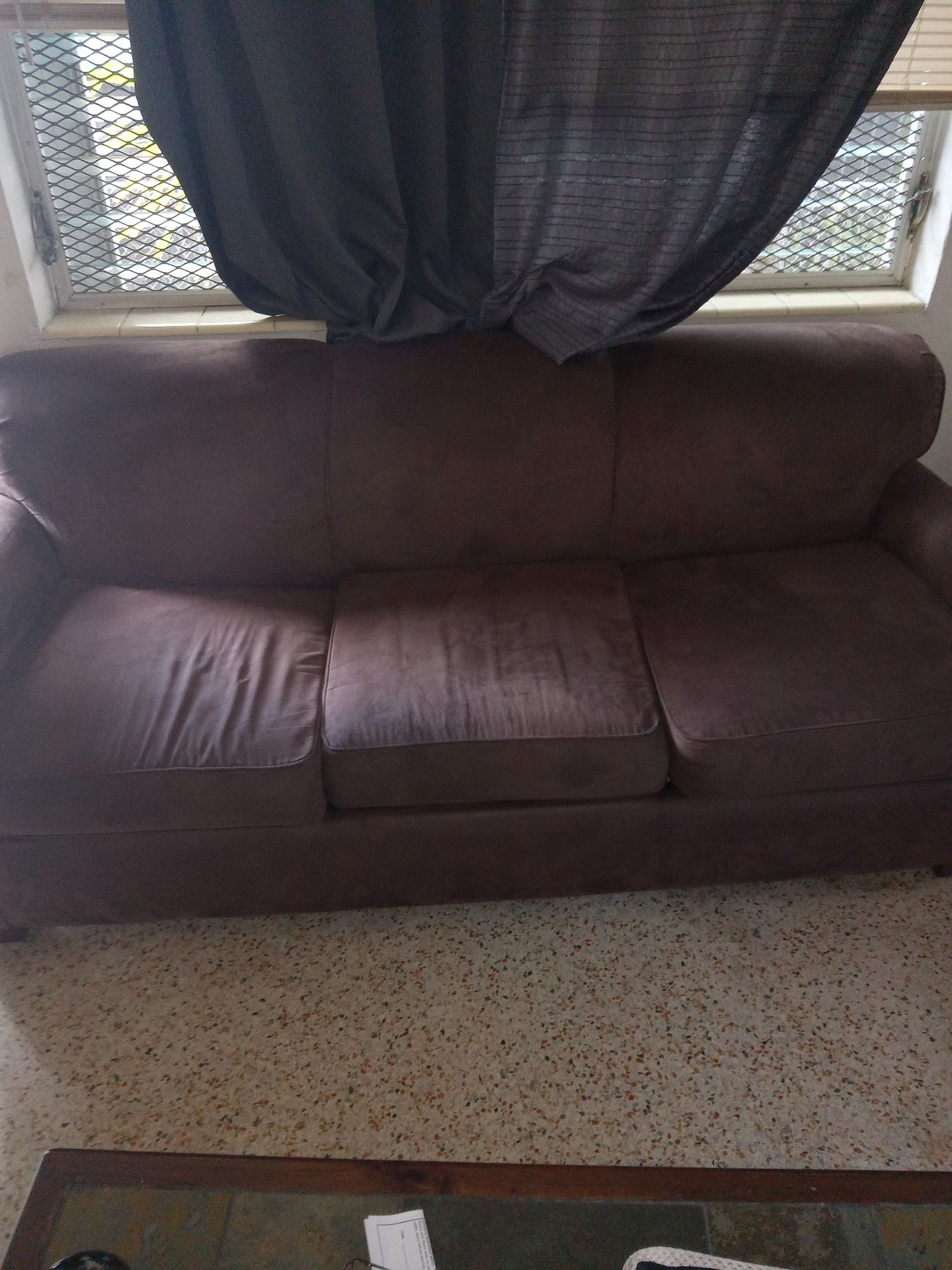 FREE FREE SOFA BED TABLE AND RECLINER In