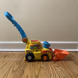 V Tech Push And Pull Bulldozer 
