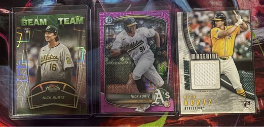 Nick Kurtz card lot