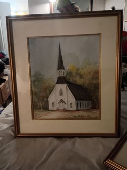 2 Vintage Signed Paintings
