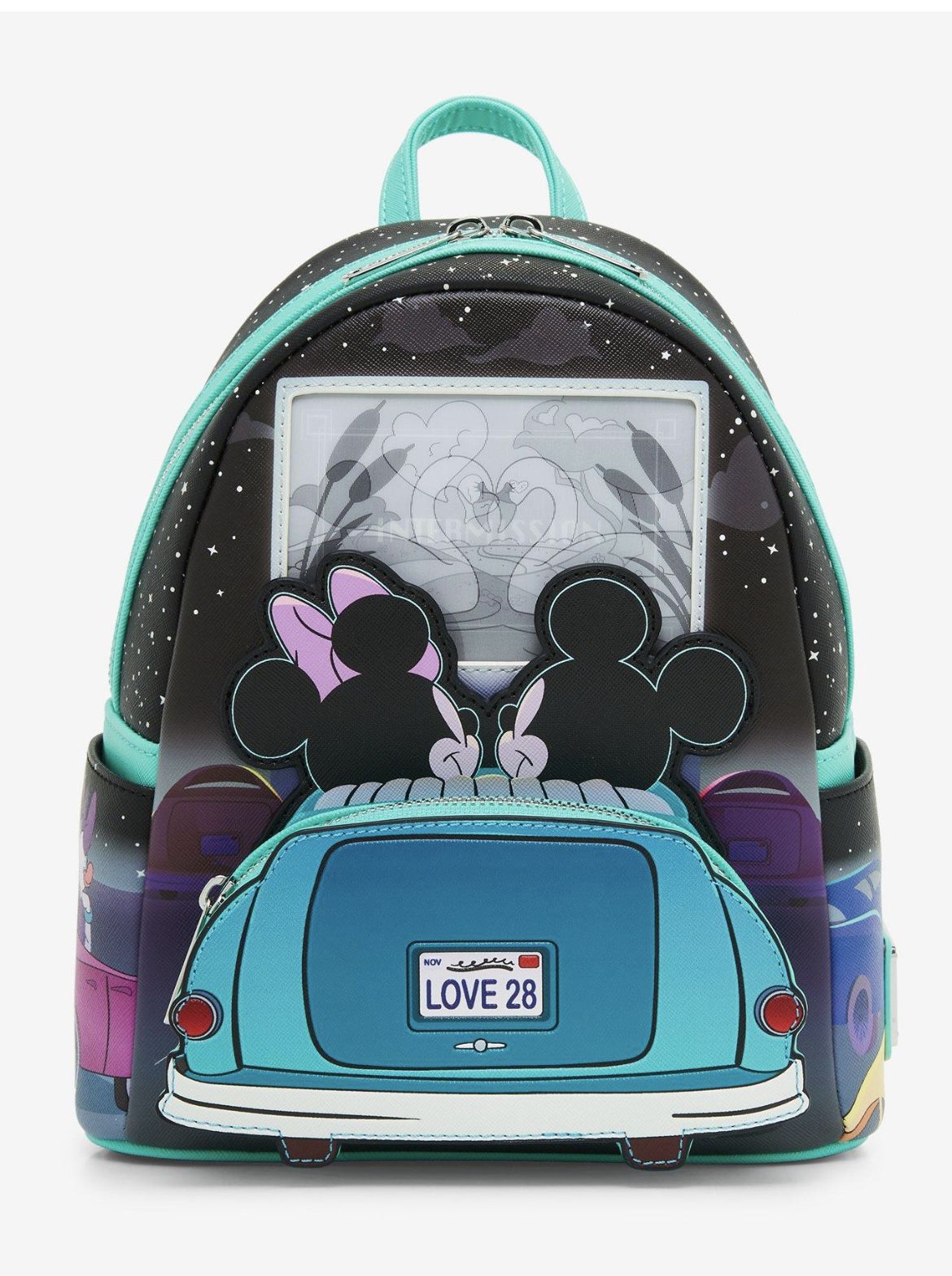 Mickey And Minnie Date Night Backpack And Wallet
