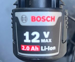Bosch 12v battery and charger
