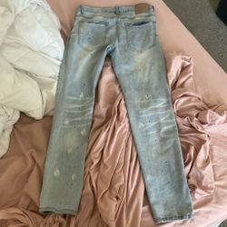 purple jeans size 35