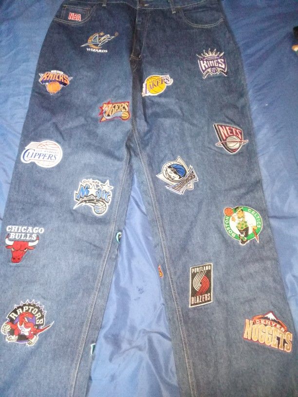 29 NBA TEAM DENIM JEANS 