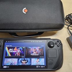 🔥🔥 Valve Steam Deck OLED 512GB Black Excellent Condition w/ Case + Charger