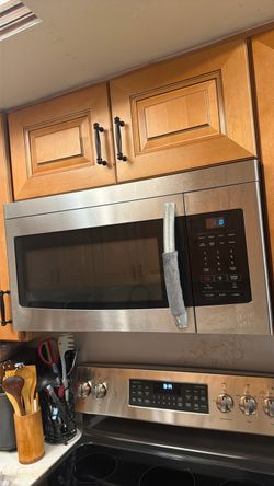 Stainless Steel Over-the-Range Microwave