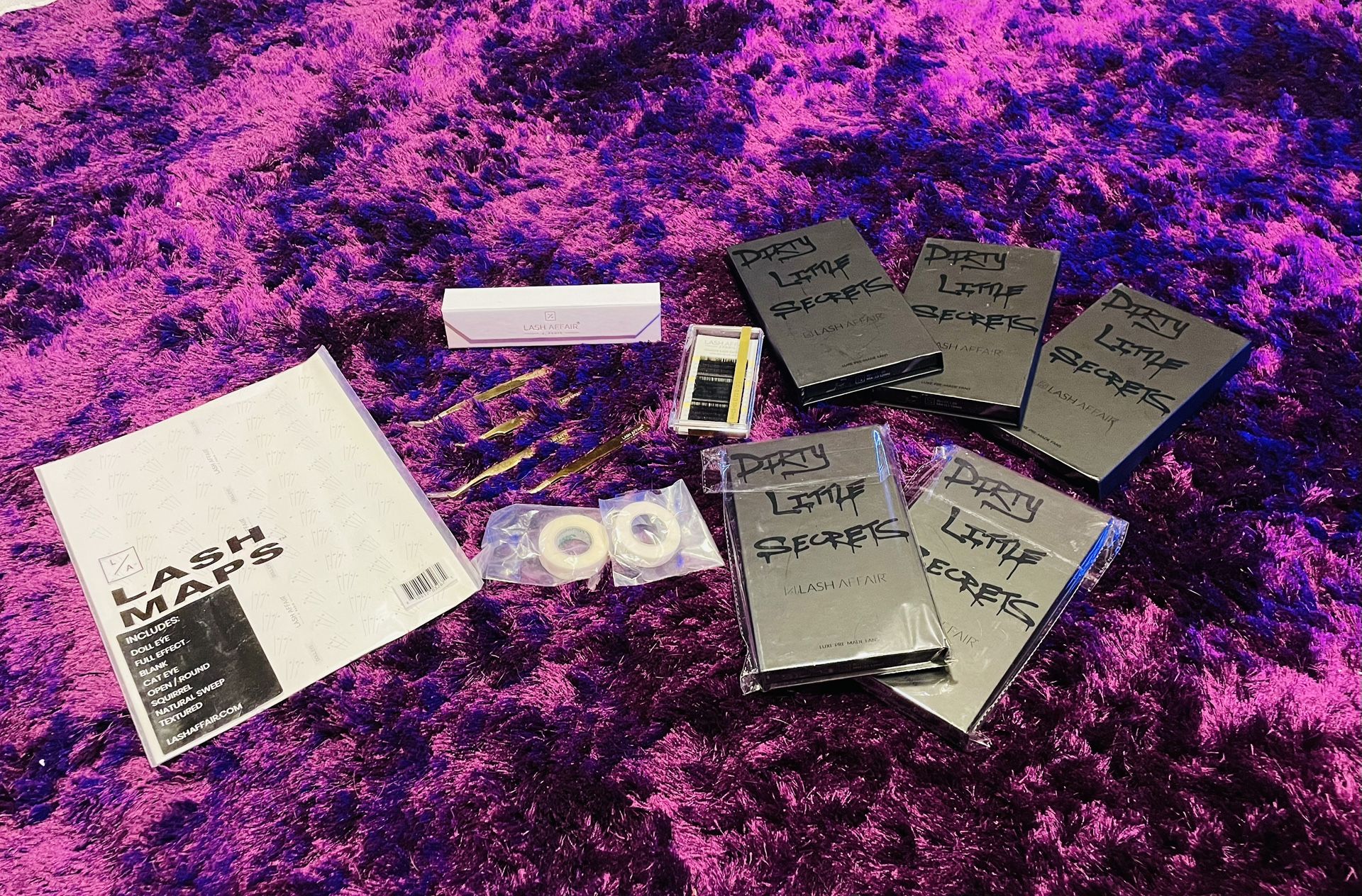 LASH AFFAIR PROF. LASH EXT. TOOLS/LASHES