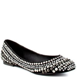 Steve Madden flats sparkly studs all around