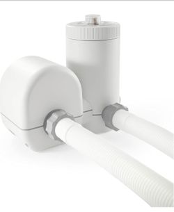 INTEX C1500 Cartridge Filter Pump for AGP: 1500 GPH Pump Flow Rate - Cartridge Gauge Indicator - HydroAeration Technology - Includes Type A Filter Car