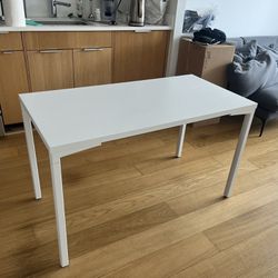 Herman Miller DWR white Desk Table (barely Used)