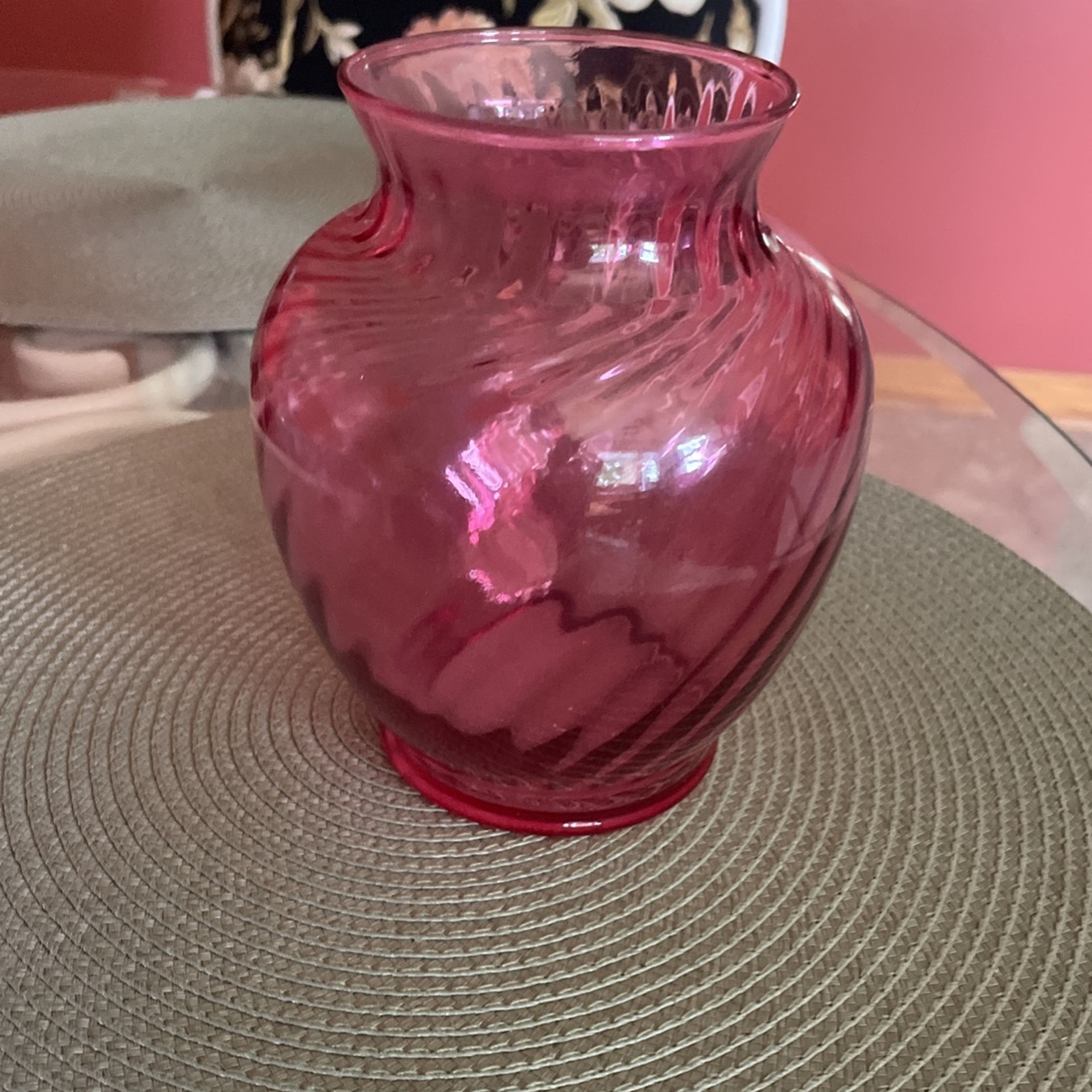 Cranberry Vase