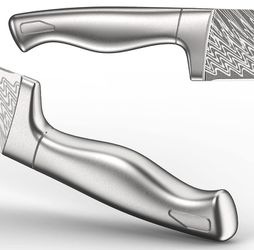 Astercook Knife Set with Built-in Sharpener Block