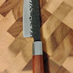 Japanese Santoku Damascus Steel Chef Knife