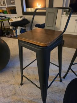 Swivel Metal Counter Stools