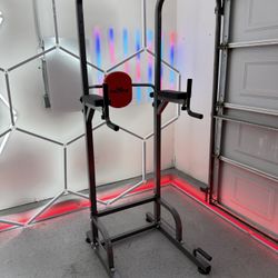 Brand New RELIFE REBUILD YOUR LIFE Power Tower Pull Up Bar Station Workout Dip Station for Home Gym Strength Training Fitness Equipment SKU332-S1