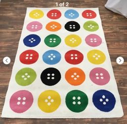 IKEA Button Rug