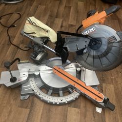 Ridgid 12in. Dual Bevel Sliding  Miter Saw 
