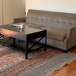 Coffee Table, Lift Top, Black 