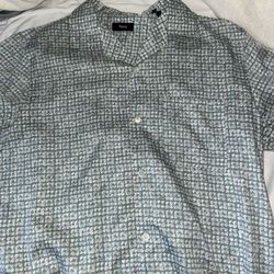 Large  Short Sleeve Button Up 