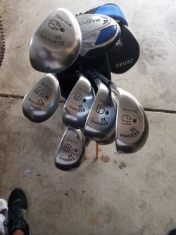 Kids Hybrid golf Set Pw Thru 3 hybrid and driver