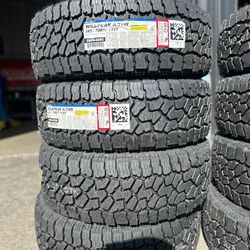 265/70/17 FALKEN Wildpeak AT4W EACH TIRE $210/ CADA LLANTA- INSTALLED AND BALANCED