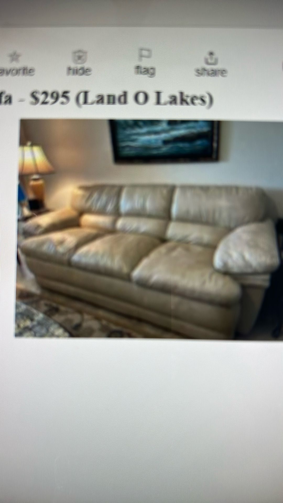 La-Z-Boy sofa