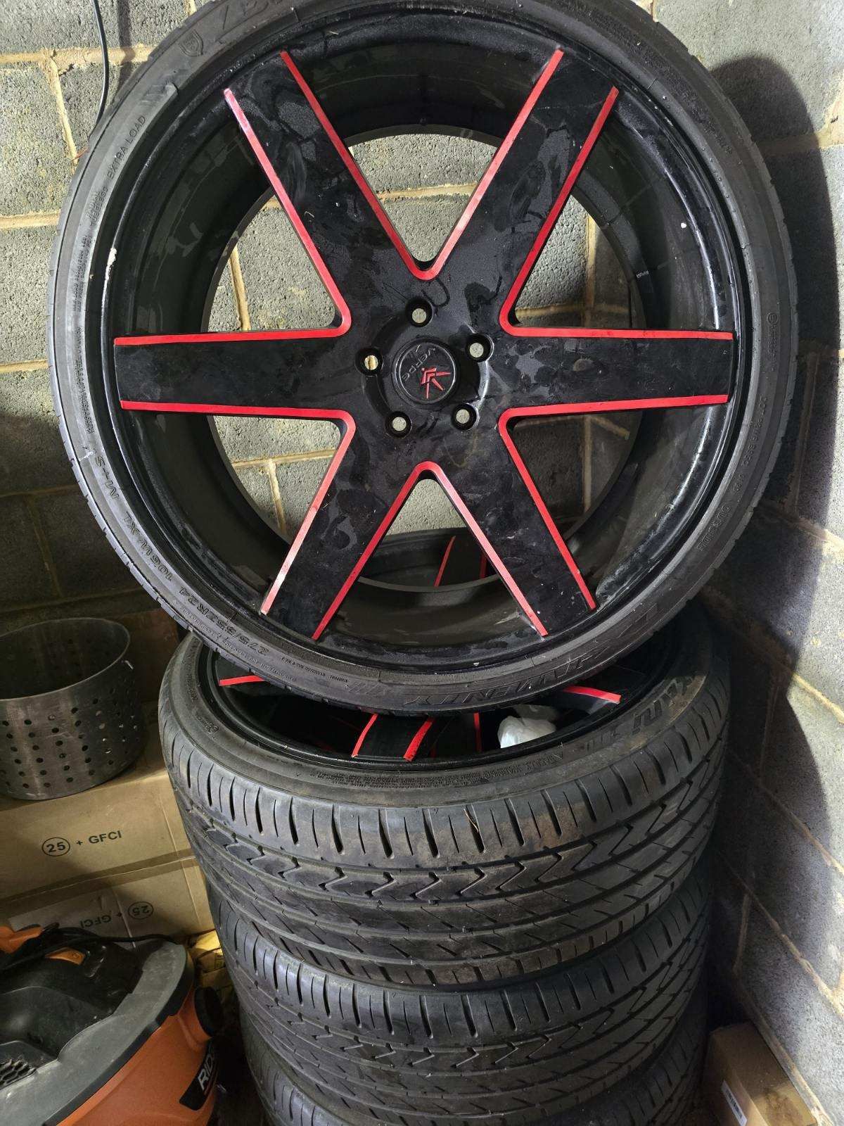 Rims With Tires For Sale 24”