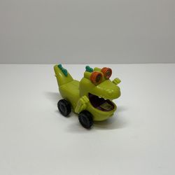 Vintage 1998 Burger King Nickelodeon Rugrats Movie Reptar Wagon Kids Club Toy