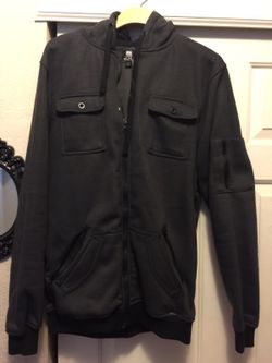 Dark Grey Hoodie Jacket