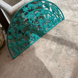 Cast iron grape leaf pattern antique Arbor Pease